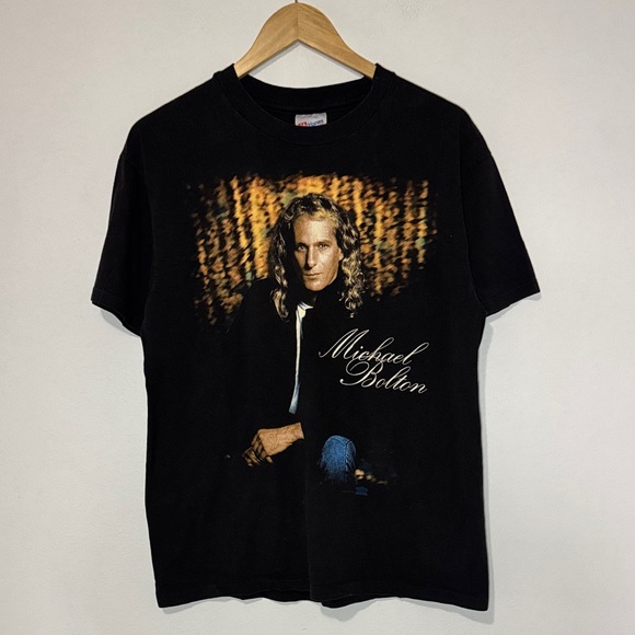 Hanes Other - Vintage Michael Bolton World Tour T-Shirt / 1994 / Large / Single Stitch
